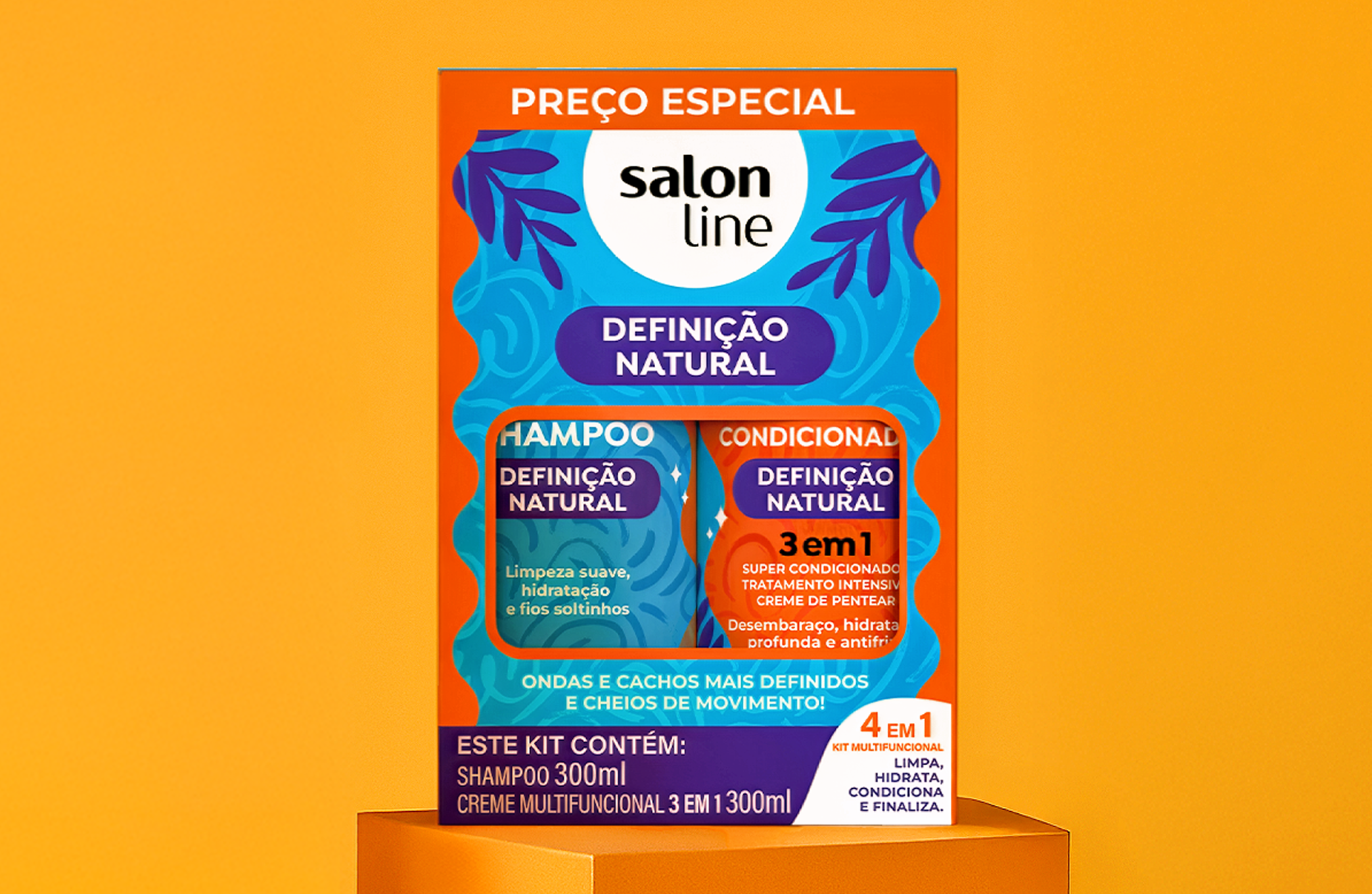 Kit Shampoo + Creme Multifuncional