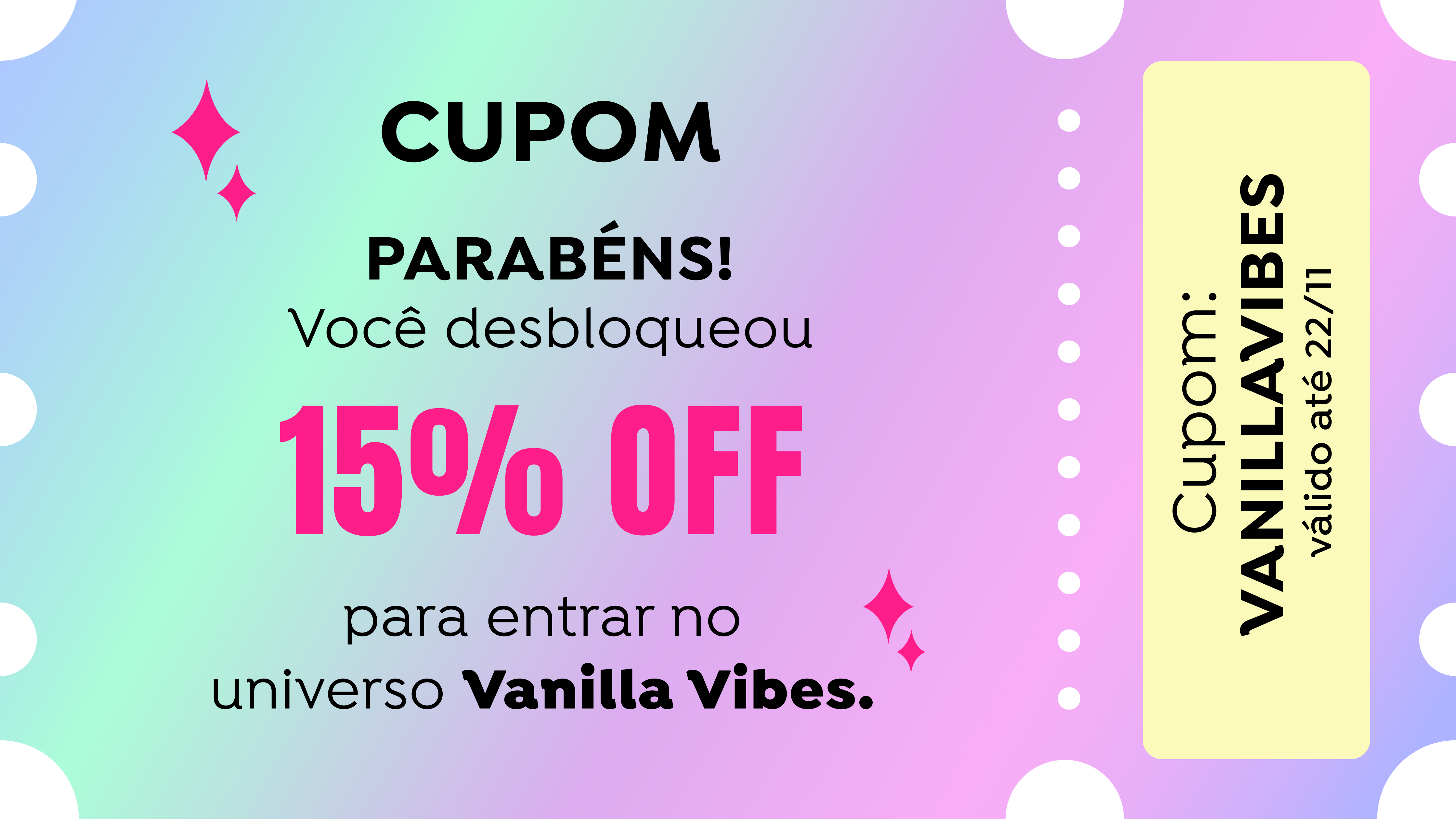 Cupom de desconto Kids