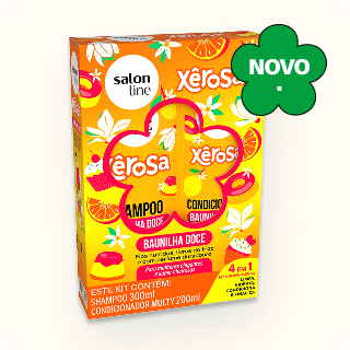 Kit Shampoo e Condicionador Xêrosa Baunilha Doce