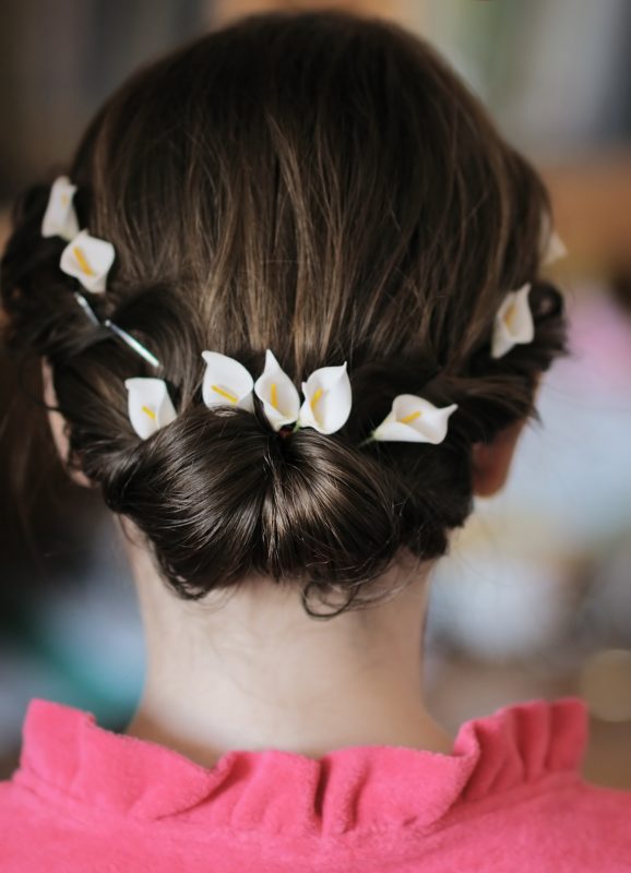 Penteado para casamento decorativo