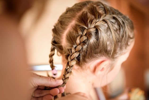 Penteado para garotas