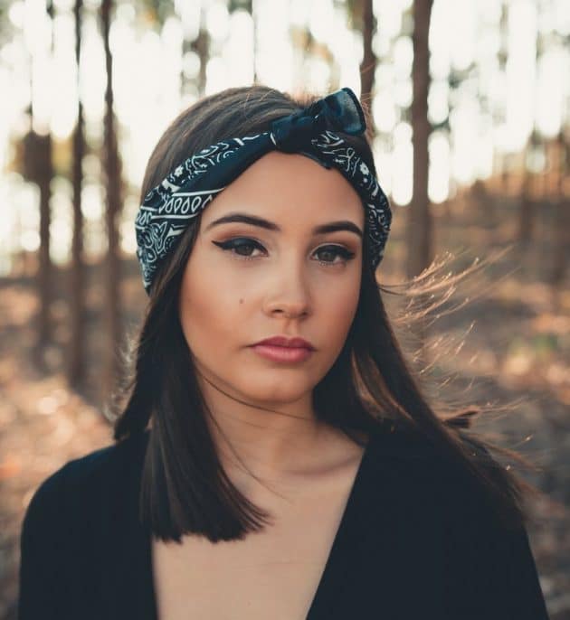 Penteados com bandana