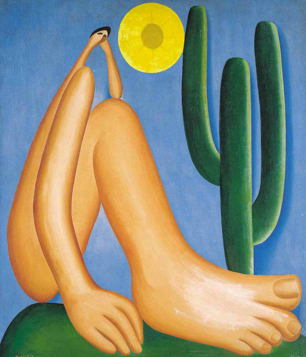 Abaporu obra da pintora Tarsila do Amaral 