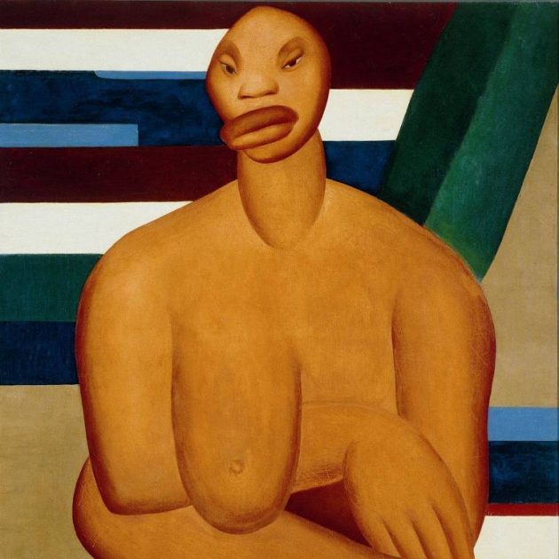 Pintura Tarsila do amaral a negra