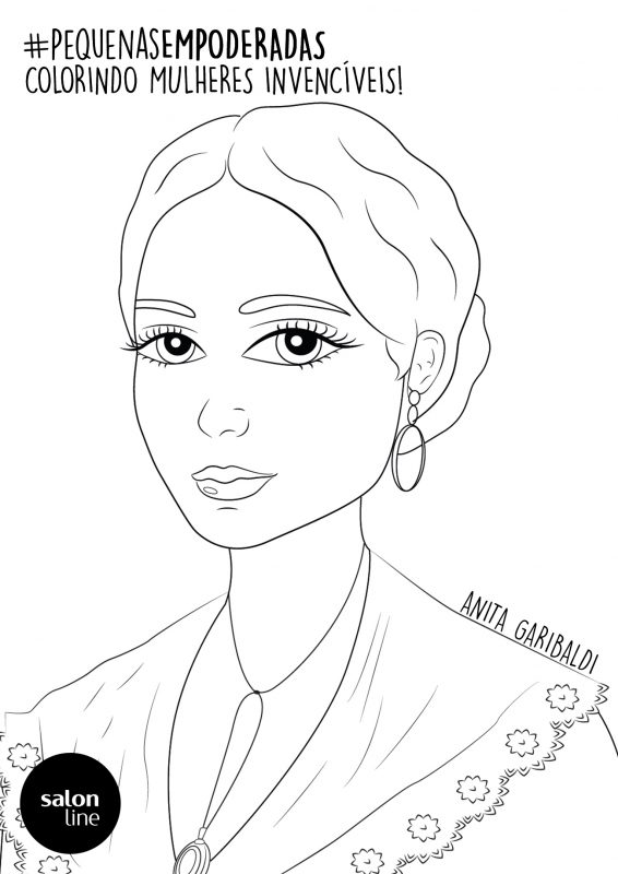 Anita Garibaldi desenho