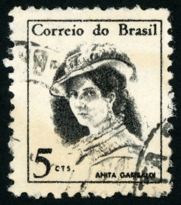 Selo de carta Anita Garibaldi