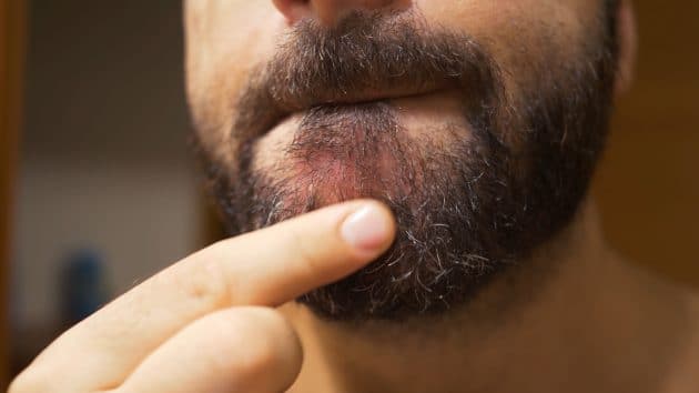 barba masculina