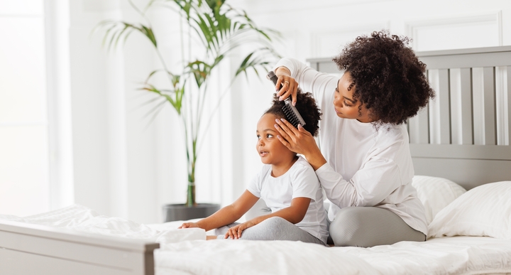 como desembaraçar cabelo infantil