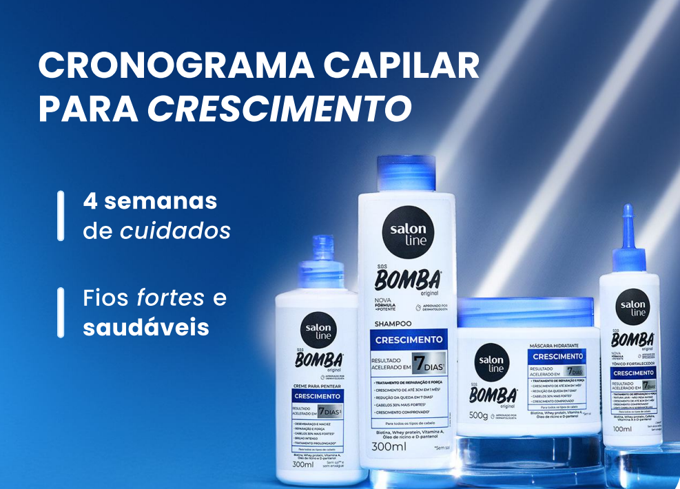 S.O.S. Bomba – Salon Line: Cronograma Capilar