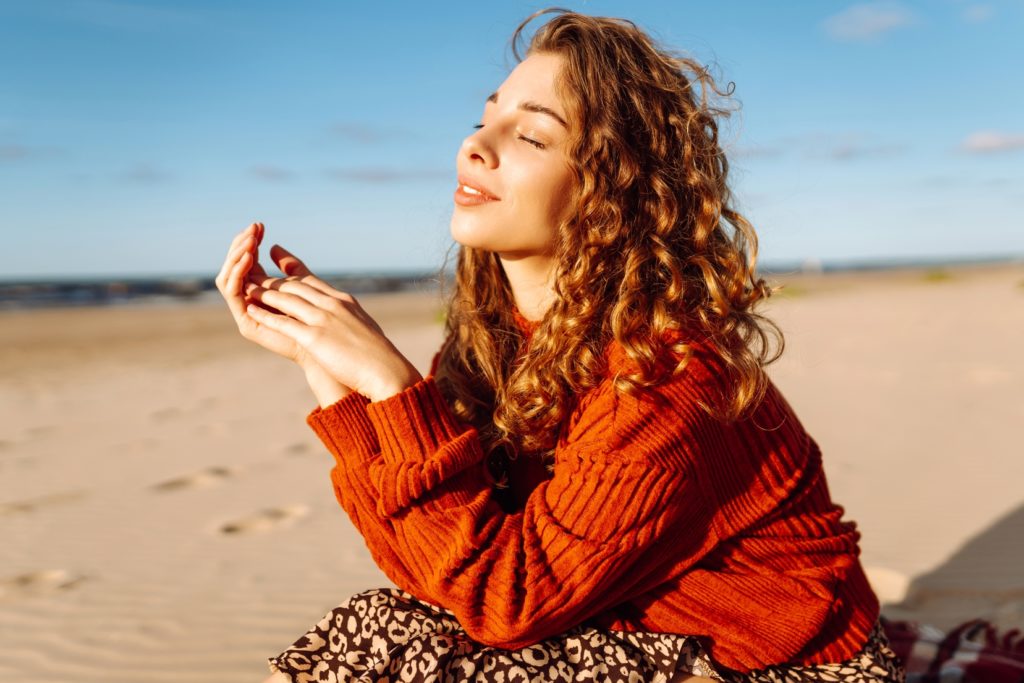 Clarear o cabelo no sol