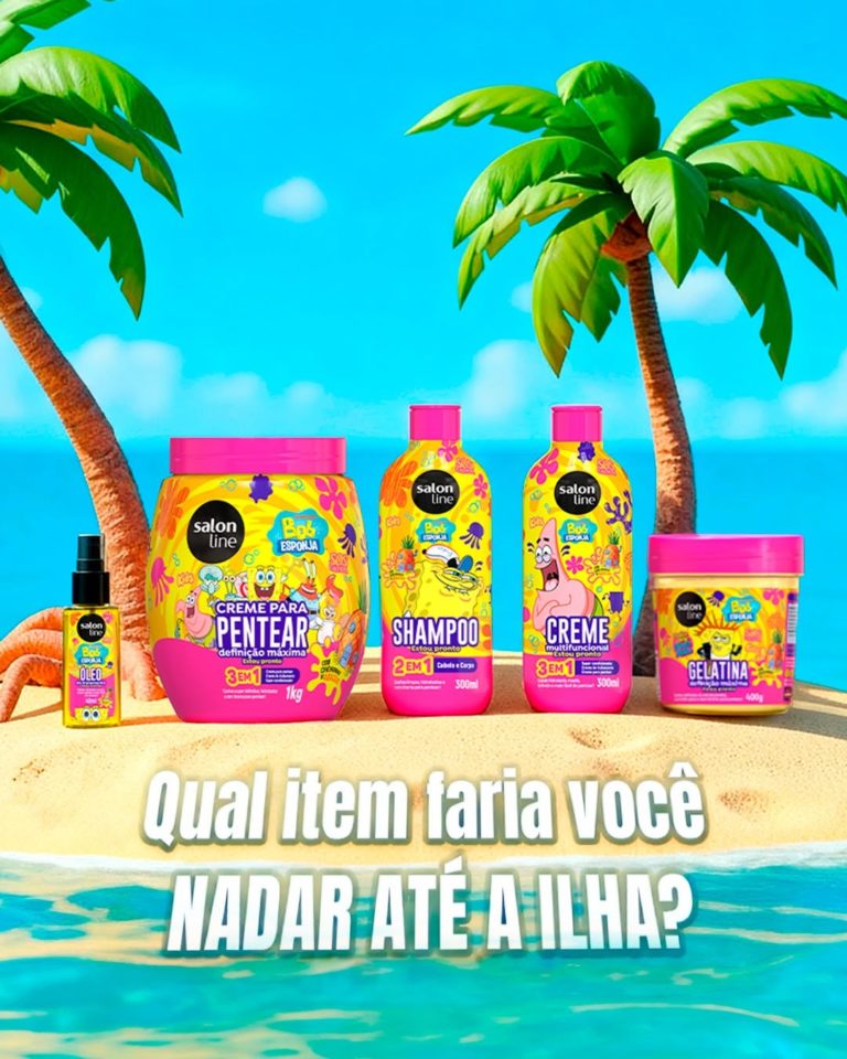 Bob Esponja: conheça cada produto e como montar uma rotina completa inspirada no fundo do mar