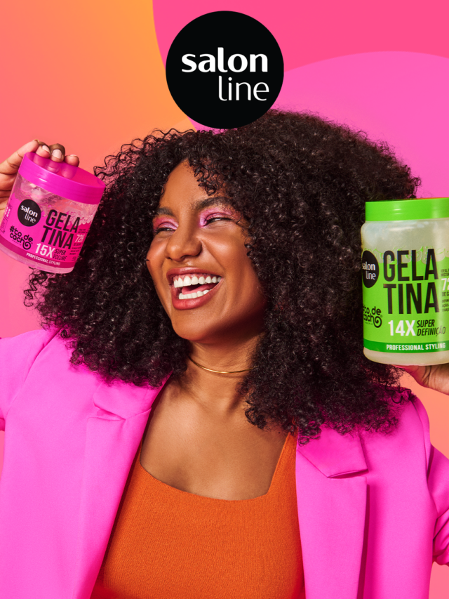 Gelatina para cachos: descubra os novos lançamentos da Salon Line