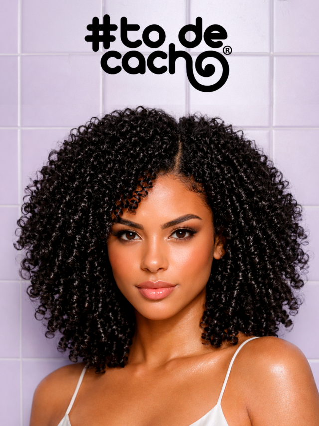 Finalização com GelaCola para cachos e crespos mais duradouros