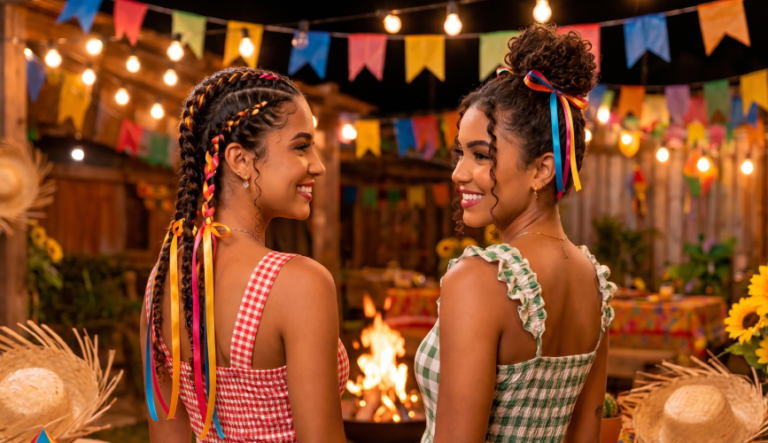 Penteados caipiras chics: como ficar perfeita e perfumada no arraial